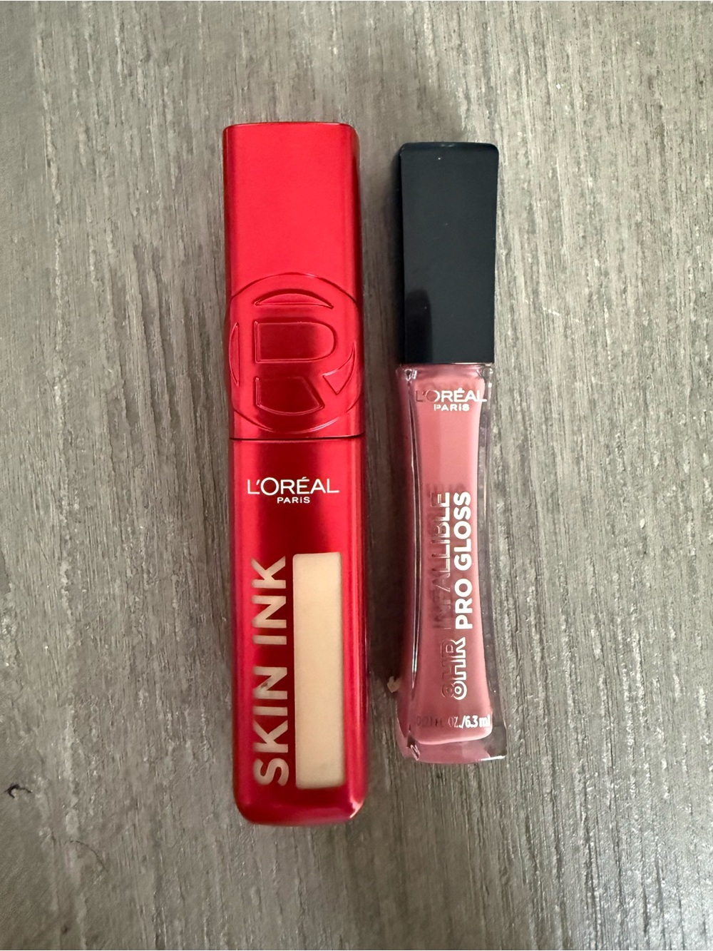 L’Oréal Paris Makeup Bundle – Skin Ink Foundation & Infallible Pro Gloss